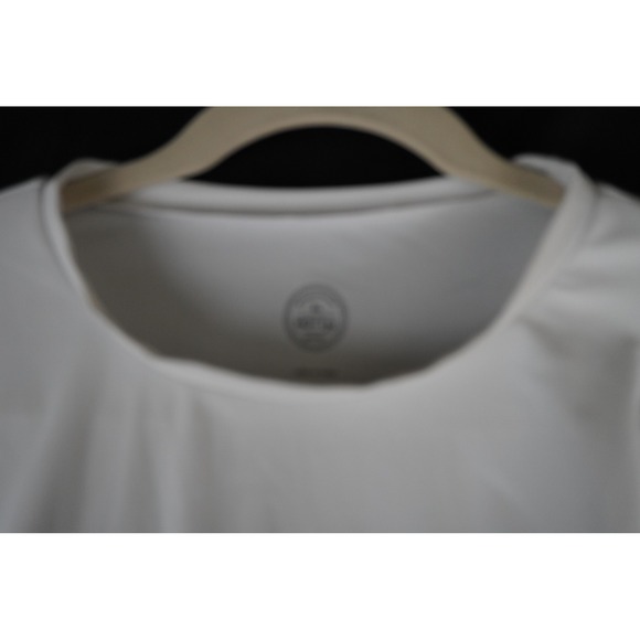 Mott50 White Long Sleeve Rash guard UPF50 Performance Crew Swim Top Women XL - Picture 6 of 6
